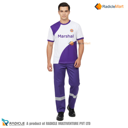 INDIAN OIL MARSHAL FULL UNIFORM PANT+TSHIRT+WAISTCOAT+CAP (INDIAN OIL PUMP UNIFORMS/ IOCL PUMP UNIFORMS)