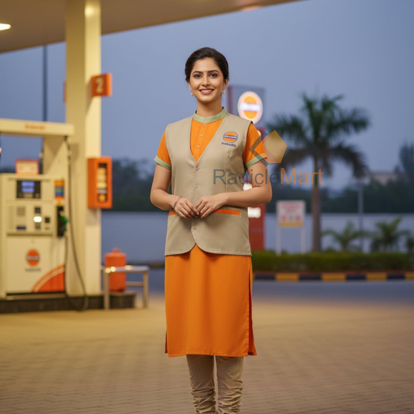 INDIAN OIL LADIES WAIST COAT (IOCL)