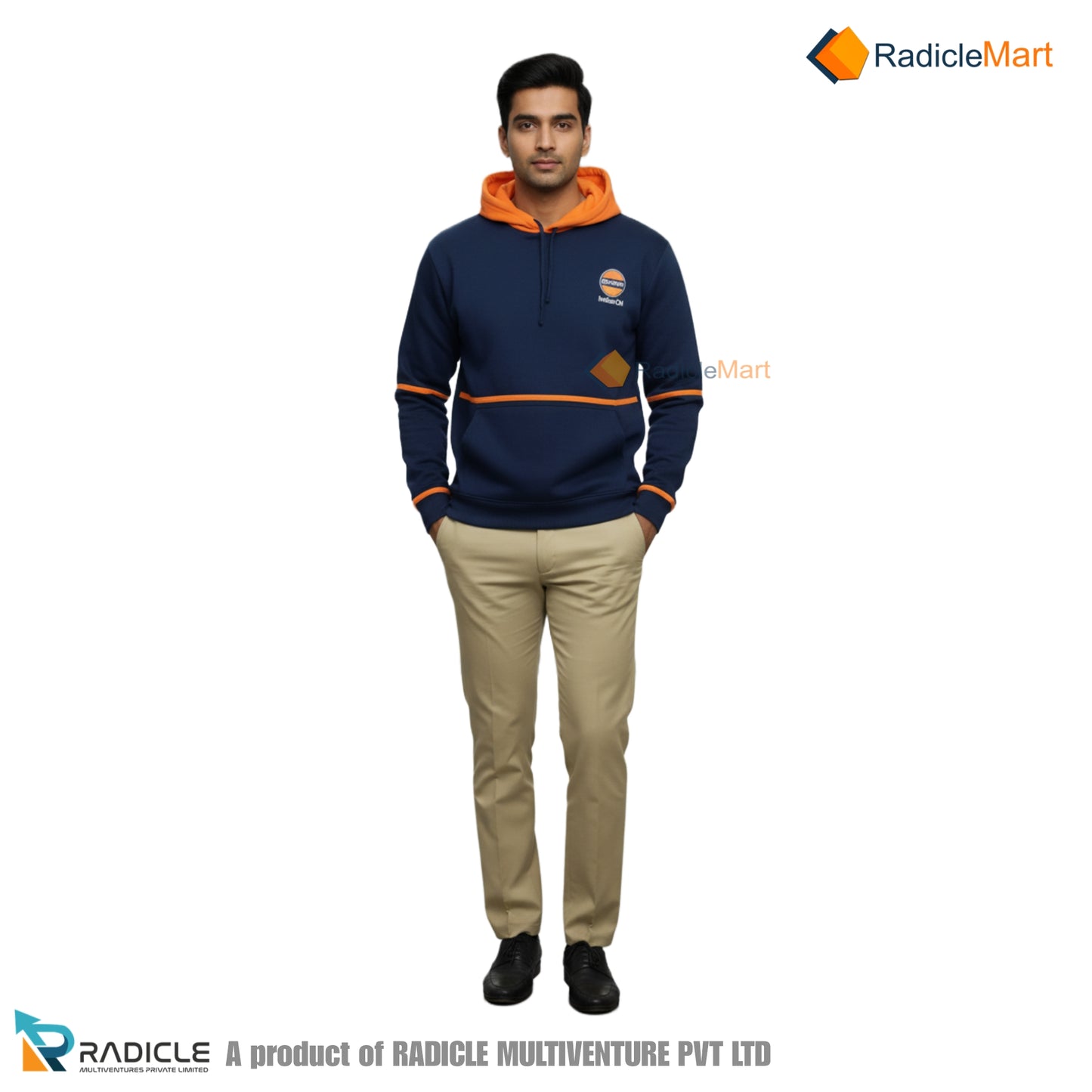 INDIAN OIL COTTON HOODIE (IOCL)
