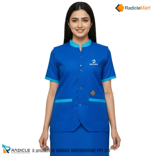 NAYARA ENERGY DSW / CA WAIST COAT (NAYARA ENERGY PETROL PUMP UNIFORMS)