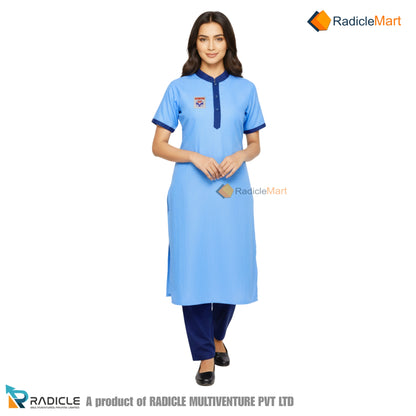 HINDUSTAN PETROLEUM UNIFORMS LADIES / DSW CHUDIDHAR TOP & BOTTOM (HPCL PETROL PUMP UNIFORMS)