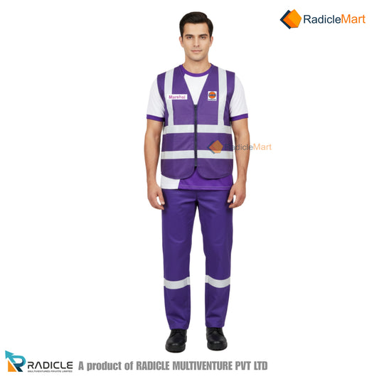 INDIAN OIL MARSHAL FULL UNIFORM PANT+TSHIRT+WAISTCOAT+CAP (INDIAN OIL PUMP UNIFORMS/ IOCL PUMP UNIFORMS)